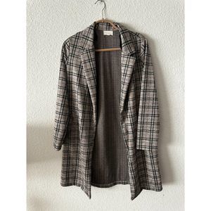 Melloday Gray Blazer Medium